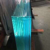 Kaca Apung Temper Berkualitas Tinggi AS/NZS2208 12mm Ultra Jernih untuk Kamar Mandi & Pintu Masuk, Kekuatan Tinggi, Garansi 5 Tahun