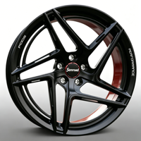 Jantes de luxe personnalisées à double finition multi-rayons 18-22 pouces 5*120/114.3/112 Jantes personnalisées pour Civic Supra BMW Benz Audi Ferrari Tesla SRT