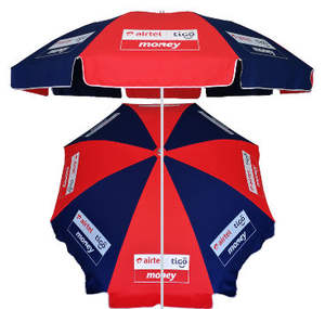 ร่มกันแดดโฆษณาภายนอกอาคาร ขายส่ง ร่มชายหาดสั่งทำพิเศษเพื่อการส่งเสริมการขาย - Product Image 4