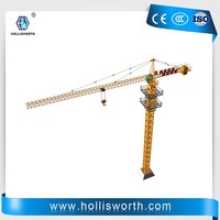 Grue à tour fixe série QTZ, machine de levage robuste pour la construction de bâtiments de grande hauteur