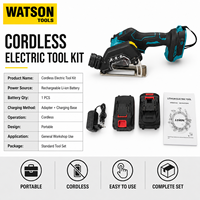 Kit de scie circulaire sans fil au lithium 21V, ensemble d'outils électriques rechargeables pour la vente en gros OEM/ODM