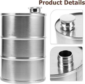 Gourde à liqueur de 27 oz, la plus grande capacité, noire et verte, à fond de baril, pour la promotion, pour l'Espagne, Howard <span class=keywords><strong>MacLaren</strong></span> Karlsson's - Product Image 5