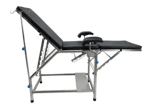 MT MEDICAL Detachable design portable hospital stainless steel delivery bed gynecological examination chair