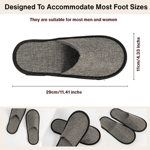 Pantuflas de Hotel con Logotipo Personalizado al por Mayor Directo de Fábrica, Pantuflas Desechables para Habitaciones de Huéspedes, Pantuflas Económicas al por Mayor para Uso en Hoteles - Product Image 3