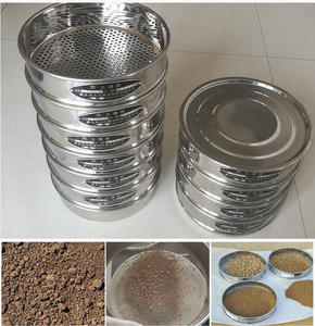 Boden- und Sandprüfsieb, Einfachgewebtes Testsieb, Mehrzweck-Lebensmittelqualität 304 Edelstahl-Laborsieb, Testfilternetz - Product Image 5