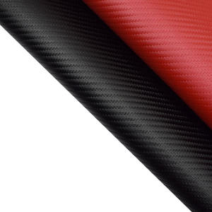एंटी-यूव नरम 0.5 मिमी रेक्सिन नकली कार्बन फाइबर कार चमड़े के कपड़े के लिए सिंथेटिक पु कार्बन चमड़े - Product Image 5