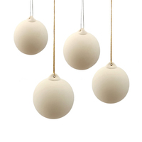 Peinture en céramique à suspendre pour enfants, Kit d'ornement de boule de noël, ensemble artisanal, jouets pour bricolage