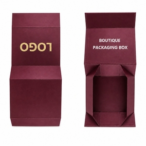 Premium Fashion Packaging Magnetic Collapsible Gift Box Custom Logo Foldable Rigid Box Wholesale Packaging Manufacturer - Product Image 3