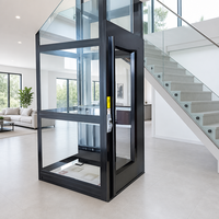 Ascenseur domestique pour 1 à 3 personnes, 10 m, 250 kg, petit ascenseur domestique, ascenseur résidentiel pour maison à 3 étages