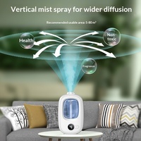 Diffuseur d'aromathérapie, distributeur automatique de parfum, rechargeable, silencieux, à piles, mural, pour la maison, usage commercial, hôtel