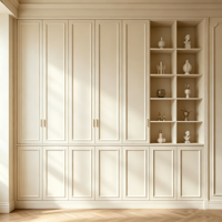 Armoire de salon modulaire en bois massif, moderne, durable, écologique, personnalisée, avec 5 tiroirs, pour usage hôtelier