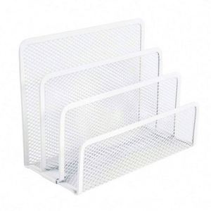 Hot Sale <b>Top</b> Quality Best Price Metal <b>Mesh</b> Hanging Wall 3 Tier File Holder Mail Organizer Wall Mount Document Letter Rack - Product Image 2