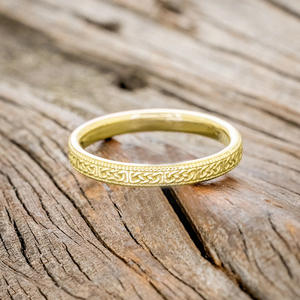 Q989 Anello Nuziale in Oro Giallo Classico Unisex per Matrimonio Gioielleria Fine - Product Image 2