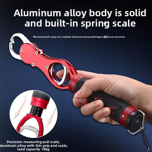Pince <span class=keywords><strong>de</strong></span> pesée pour poisson en alliage <span class=keywords><strong>d</strong></span>'aluminium avec balance <span class=keywords><strong>de</strong></span> précision réglable, pour la <span class=keywords><strong>pêche</strong></span> à la ligne, vente en gros - Product Image 6