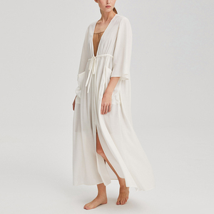 white gauze dresses