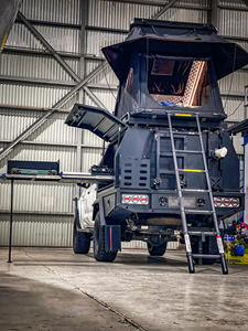 <span class=keywords><strong>Plateau</strong></span> et auvent de camionnette en aluminium sur mesure avec tiroir de cuisine, tiroir coulissant et garde-boue - Product Image 5