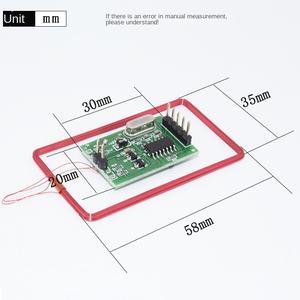 건물 인터콤용 Guangbao ID RF 카드 리더 모듈 125KHz WG26/WG34 지원 녹색/빨간색 - Product Image 2