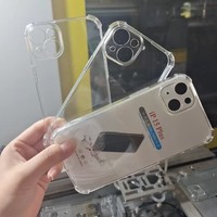 Offre Spéciale étui de téléphone Triple Protection léger transparent souple avec quatre sacs d'angle étui de téléphone pour iPhone 16 15 Pro Max