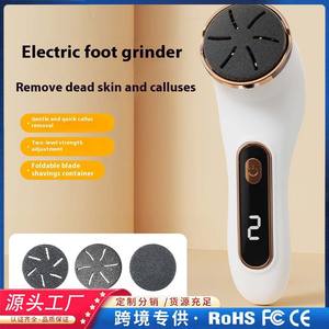 Lima eléctrica neutra para pies, removedor de callos, impermeable, para uso doméstico, mango de plástico negro con función de vacío - Product Image 4