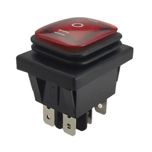 Interruptor Basculante de Tres Posiciones KCD4, 20A, 220V, 250V, Terminal de Tornillo, Interruptor Impermeable para Motocicleta - Product Image 4