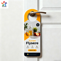 CaiFeng - Colgadores de Puerta con Diseño Personalizado, Impresión Digital en Cartulina Dúplex de Guangxi, Logotipo Personalizado, Folletos de Alta Calidad con Recubrimiento Elegante