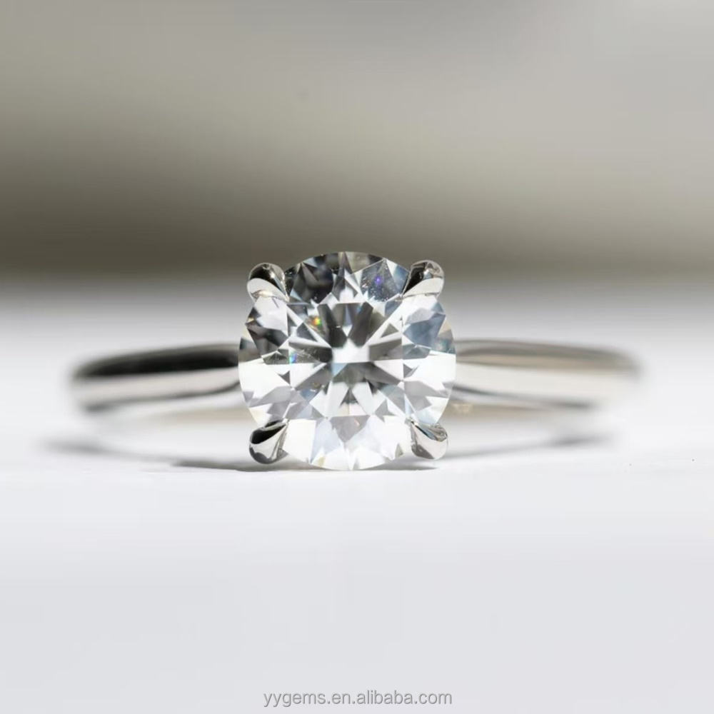 Diamant de laboratoire blanc 18 carats 1CT