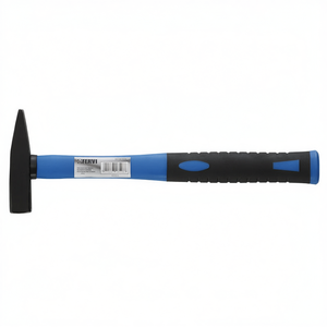 Martillo tipo alemán Fervi de 24 oz con cabeza de acero y mango azul para trabajos en metal y carpintería - Product Image 2