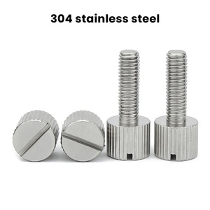 304 thép không gỉ M2 M2.5 M3 M4 M5 <span class=keywords><strong>M6</strong></span> x 5mm đến 50mm Chiều dài sợi tay điều chỉnh dòng bu lông có rãnh đầu vít ngón tay cái - Product Image 5