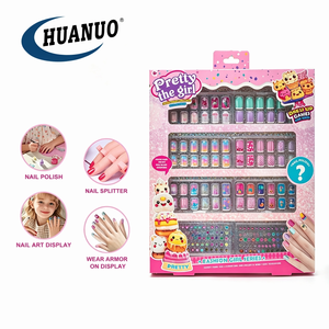 <span class=keywords><strong>Faux</strong></span> ongles autocollants pour enfants, sûrs et non toxiques, kit de décoration d'ongles pour enfants, coffret cadeau, OEM ODM, <span class=keywords><strong>maquillage</strong></span> pour enfants, <span class=keywords><strong>jouet</strong></span> de manucure DIY pour enfants - Product Image 1
