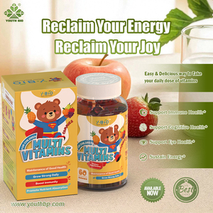 Gomitas Multivitamínicas <span class=keywords><strong>para</strong></span> Niños con Vitamina B6, Apoya la Salud del Sistema Nervioso y la Concentración Tranquila <span class=keywords><strong>para</strong></span> Niños Mayores de 4 Años, Fabricante de Gomitas OEM - Product Image 2