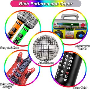 80s 90s Decoraciones <span class=keywords><strong>de</strong></span> fiesta Globo Guirnalda Kit Disco Ball Radio Retro Globos Volver a 80s 90s Hip Hop Suministros <span class=keywords><strong>de</strong></span> cumpleaños - Product Image 3