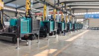 Foreuse rotative hydraulique diesel complète avec une profondeur maximale de 100 m pour l'exploration géologique et la prospection minière