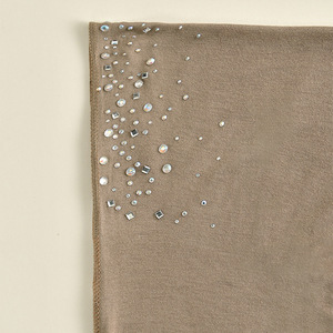 Nouveau Foulard en Coton Mercerisé Transfrontalier pour Femme, Style Arabe Moyen-Orient Malais, avec Strass Thermocollants <span class=keywords><strong>Shein</strong></span> RS046 - Product Image 3