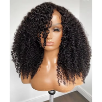 Perruques frontales en dentelle HD 13x6 Deep Wave bouclées pré-épilées, sans colle, en cheveux humains brésiliens vierges naturels non traités