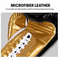 TOPN Gants de Kickboxing Unisexe Multicolores en PU avec Fermeture Auto-agrippante, Respirants, avec Sangle de Poignet, pour Sac de Frappe et Entraînement de Sparring, 8oz-16oz, Haute Performance