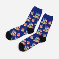Chaussettes populaires en coton rayé, motif drapeau arc-en-ciel LGBT, pour le Festival de la fierté gay, lesbien, queer, bisexuel et transgenre
