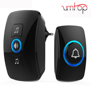 Nuovo <span class=keywords><strong>Campanello</strong></span> Senza Fili Impermeabile 300 M Remote EU UK US AU Spina intelligente porta Campana <span class=keywords><strong>Campanello</strong></span> batteria 1 2 button 1 2 3 ricevitore AC - Product Image 1