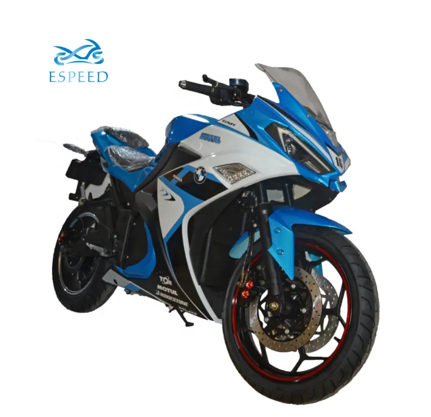 2019  newest 3000w fast racing best autonomy electric motorcycle for sale
