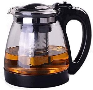 China Factory OEM Customizable Glass Teapot with Strainer Glass <b>Tea</b> Pot with <b>Tea</b> <b>Infuser</b> - Product Image 4