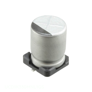 ตัวเก็บประจุแบบติดผิว SMD รุ่น UCD1K330MNL1GS ของแท้ 33 ยูเอฟ อลูมิเนียม 33UF 20% 80V - Product Image 1