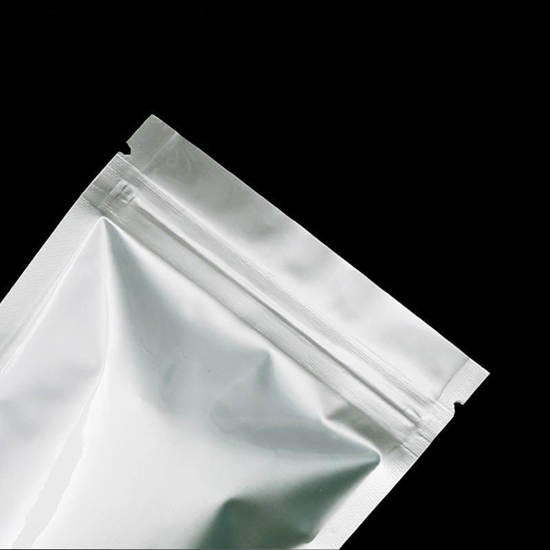 25 Pack Silver/Clear Mylar Resealable Bags 5x3.5 Inch - Smell Proof, UV Protection, Zipper Seal