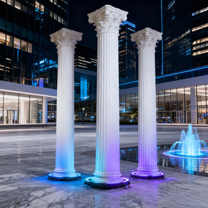 Smart APP Control RGB Palmen ring Licht 18W IP65 Wasserdicht für Gebäude Fassade Roman Column Park Garden Architect ural Lighting - Product Image 2