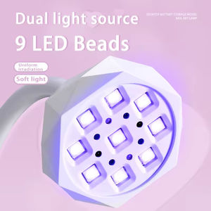 Lámpara UV LED Inalámbrica de 27W para Uso Doméstico, Secador de Uñas Inalámbrico USB, Luz UV para Curado de Esmalte y Arte de Uñas - Product Image 4