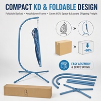 Chaise de loisirs en rotin PE pour patio extérieur avec support, résistante aux UV, capacité de charge de 330 lb, cadre en métal thermolaqué, emballage KD pour jardin, balcon
