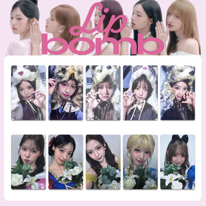 5 Piezas/Set Nuevo Grupo Femenino RESCENE Nuevo Álbum LIP HD Fototarjetas de Doble Cara Tarjetas LOMO WONI LIV <span class=keywords><strong>MINAMI</strong></span> MAY Postal Regalo para Fans - Product Image 1