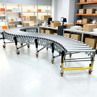 Convoyeur de déchargement pour cartons, machine de chargement et de déchargement de conteneurs, convoyeur télescopique