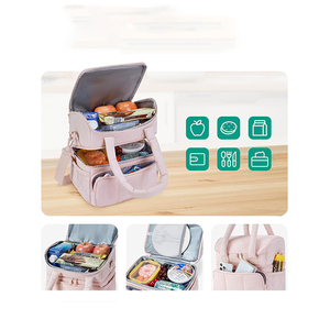 <span class=keywords><strong>Borsa</strong></span> <span class=keywords><strong>Termica</strong></span> Riutilizzabile Grande <span class=keywords><strong>per</strong></span> Lavoro, Picnic, Viaggi, Doppio Scomparto Impermeabile, <span class=keywords><strong>Borsa</strong></span> Frigo Isolata <span class=keywords><strong>per</strong></span> Pranzo - Product Image 6