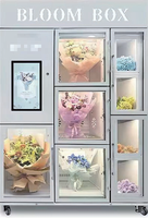 Magnifique distributeur automatique de fleurs en Chine avec réfrigérateur, en promotion