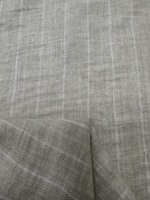 Tissu en viscose et polyester à rayures, sergé 2/2, 125 GSM, couleur personnalisée, vente en gros, pour robes et chemisiers pour femmes
