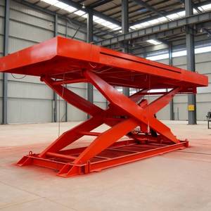 औद्योगिक सामग्री हैंडलिंग के लिए भारी शुल्क तय हाइड्रोलिक लिफ्टिंग प्लेटफॉर्म फिक्स्ड कैंची मंच - Product Image 3